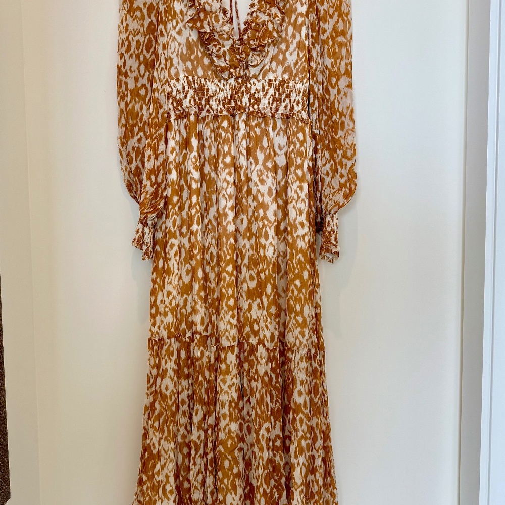 Anthropologie midi dress